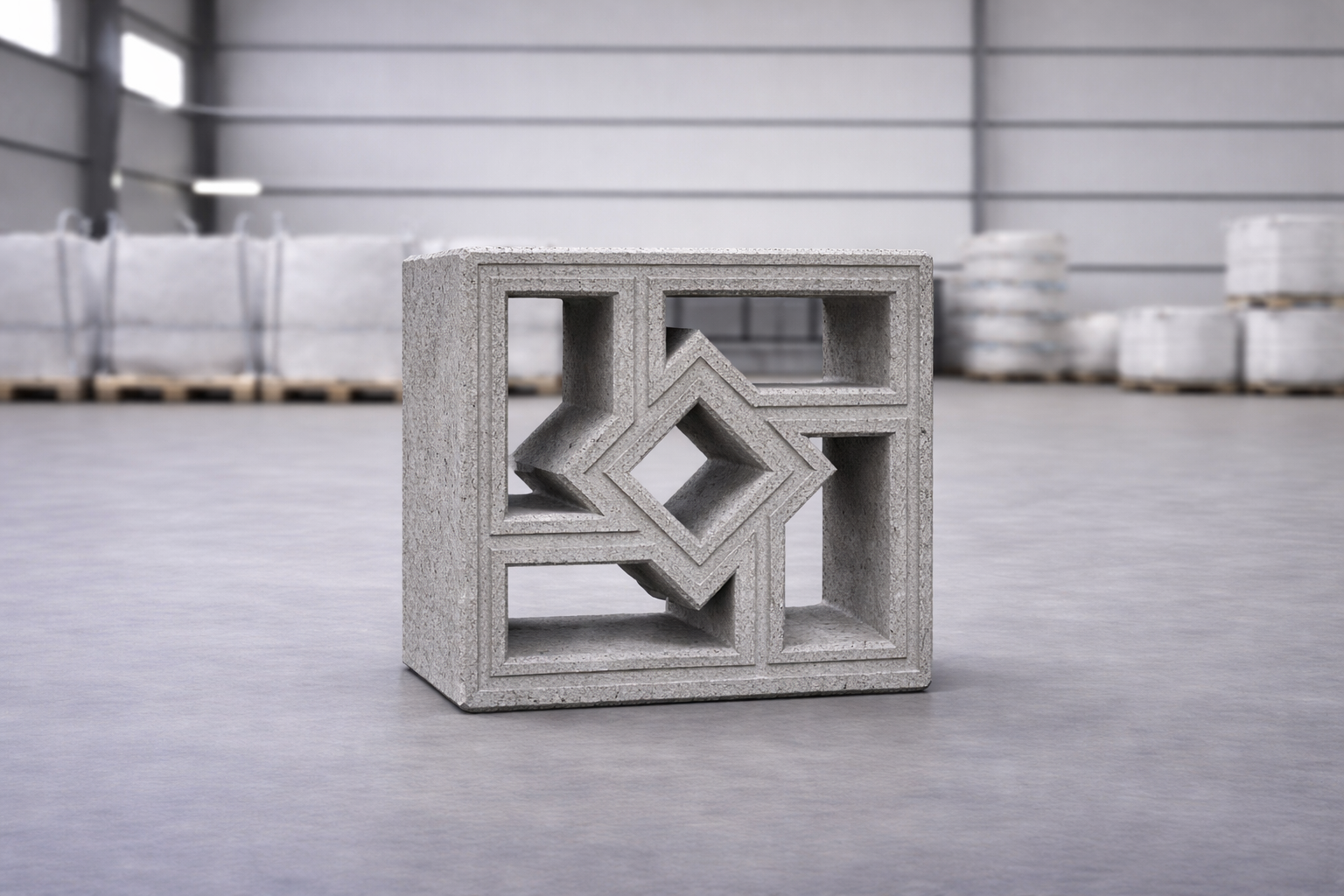 Calado estrella viga canal